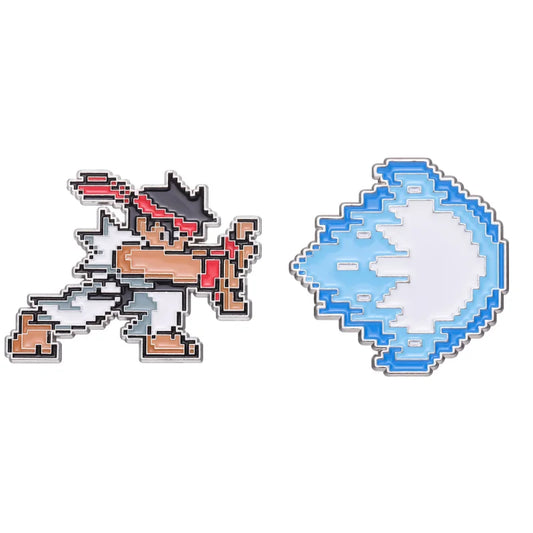 street fighter ryu enamel pins