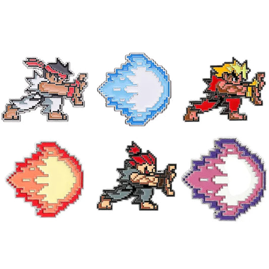 Street Fighter Enamel Pins