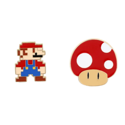 super mario enamel pins