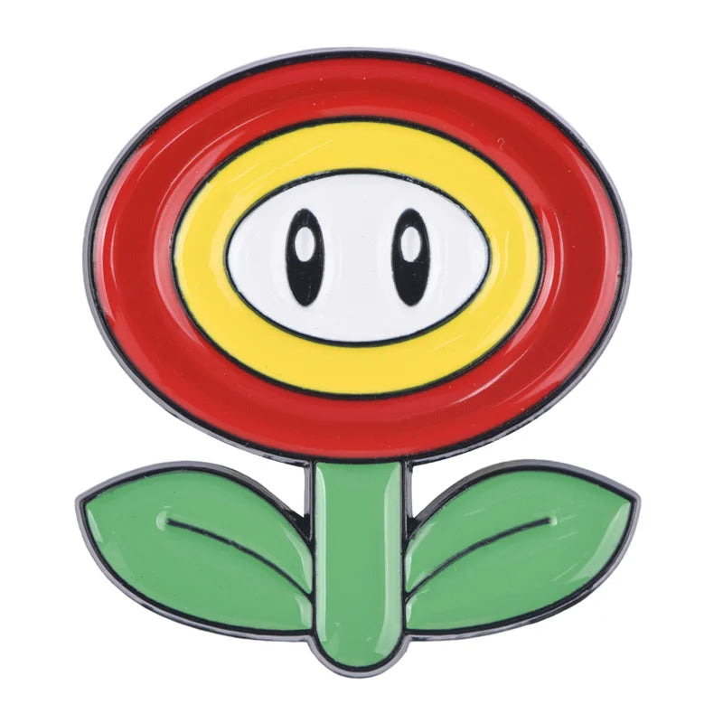 Mario Enamel Pins