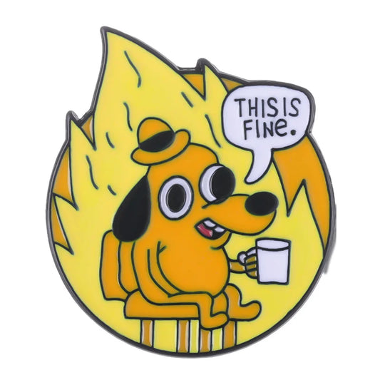 Memes Enamel Pins