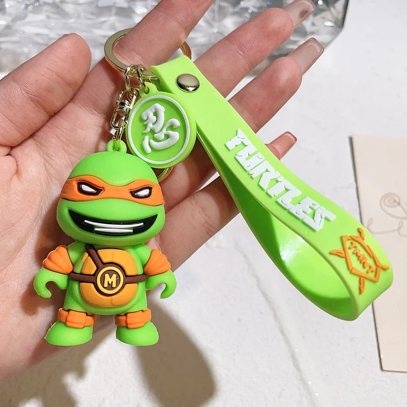 Michelangelo TMNT 3D PVC Keychains