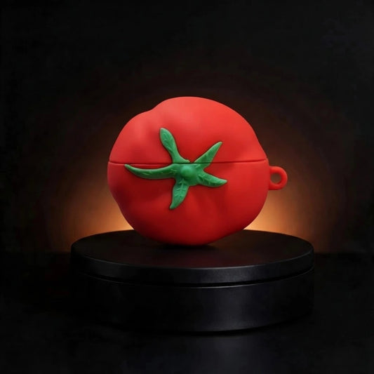 tomato case for apple airpods and samsung galaxy buds from inkbee store lebanon