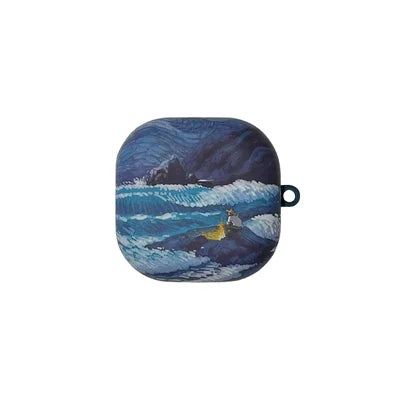 Van Gogh Starry Night Cover for Galaxy Buds Live and Galaxy Buds 2 and Galaxy Buds 2 Pro and Galaxy Buds FE and Galaxy Buds Pro