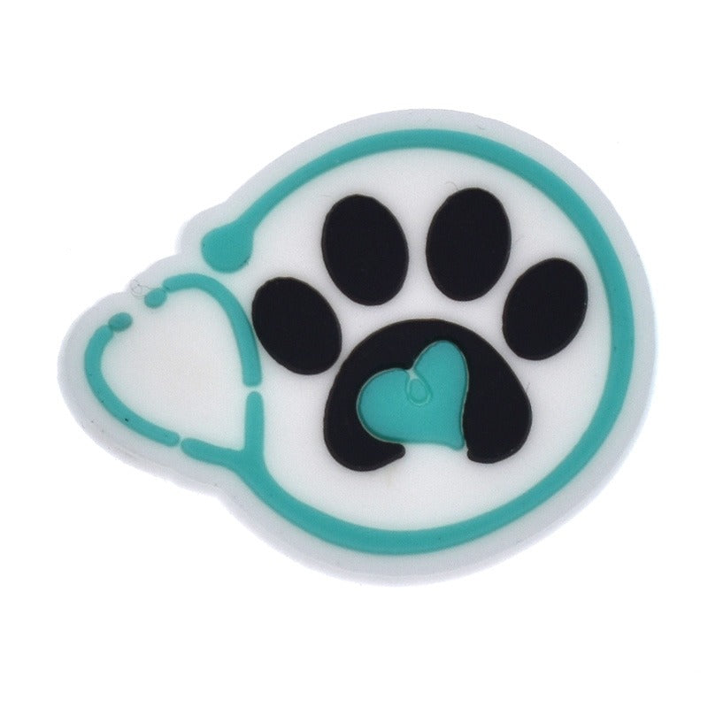 Cute and Functional 3D Silicone Clothing Pins - Veterinary Theme