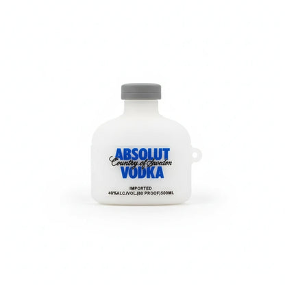 Absolut Vodka bottle on a white background