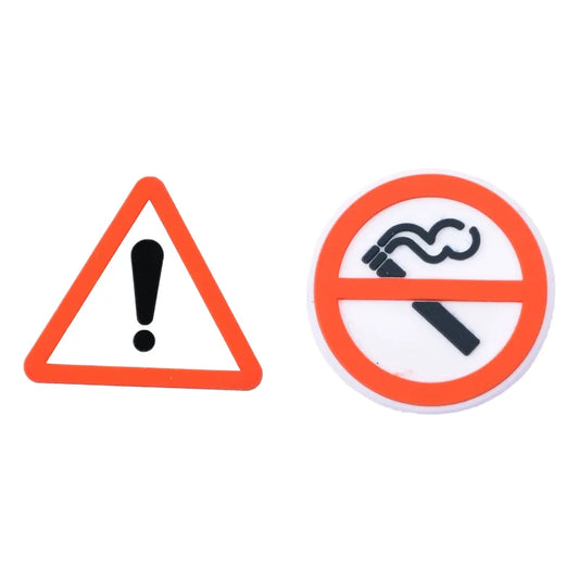 Warning Signs Croc Charms for Crocs | Jibbitz