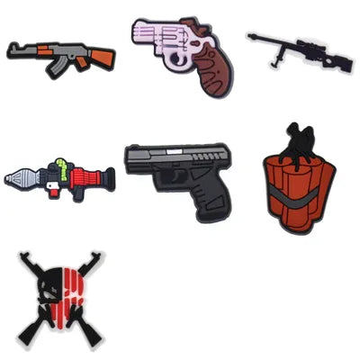 Weapons and Bombs Jibbitz Croc Charms - Crocs