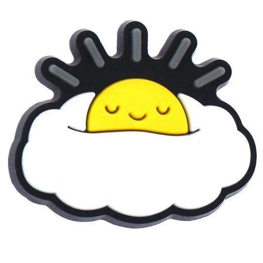 Weather Sunny Stormy Windy Waves Tornado Croc Charms for Crocs | Jibbitz