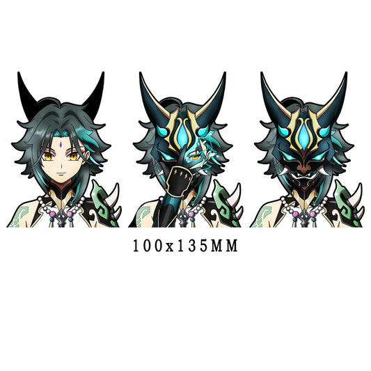 Xiao Genshin Impact 3D Motion Sticker Car Decal