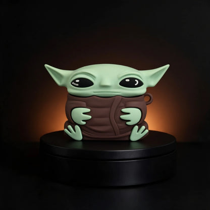 Yoda from Star Wars case for apple airpods and samsung galaxy buds from inkbee store