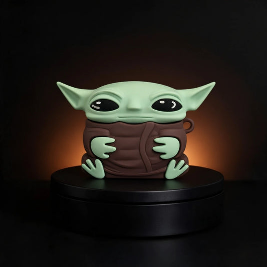 Yoda from Star Wars case for apple airpods and samsung galaxy buds from inkbee store