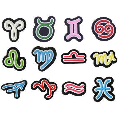 Zodiac Signs Jibbitz Croc Charms - Crocs