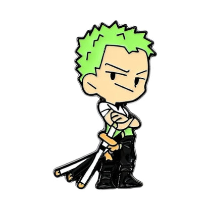 One Piece Enamel Pins
